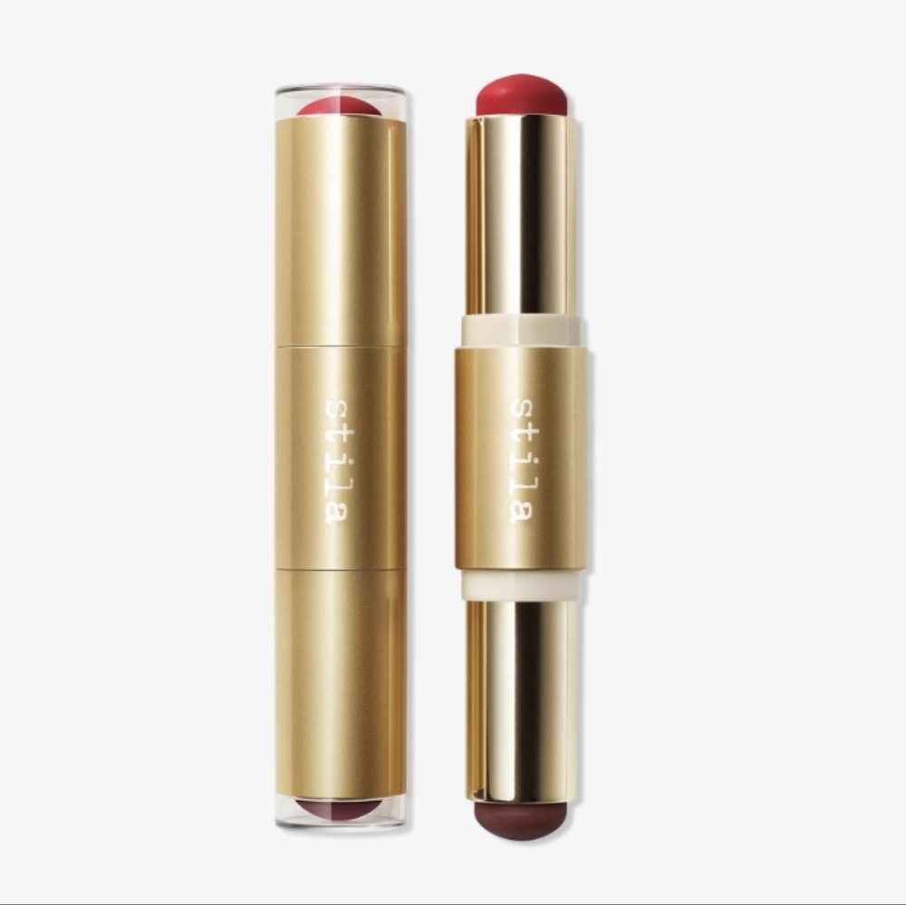 Stila blush and bronze "cramberry n mahogany NIB